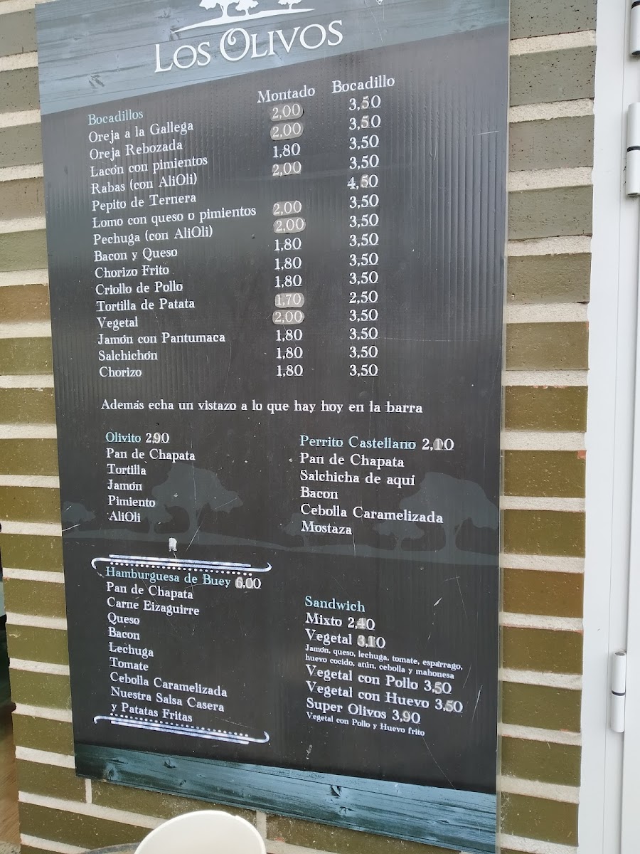 Menu Bar Restaurante Los Olivos-3