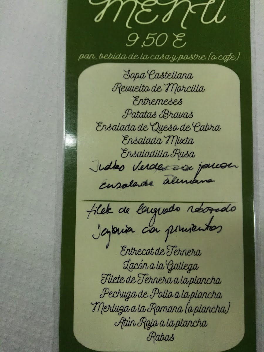 Menu Bar Restaurante Los Olivos-5